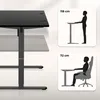 Huzaro Hero 9.1 | Stôl Elektrický rohový stôl v tvare L Náhľad obrázku produktu 9
