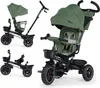 A collage of images showing a green Kinderkraft SPINSTEP tricycle from different angles and configurations. Anteprima dell’immagine prodotto