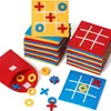 Tic Tac Toe Spiel 24 Stk Filz Tic Tac Mini Bunt Tic Tac Produktbild-Vorschau 2