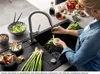 BLANCO METRA XL 6 S Granitspüle SILGRANIT schwarz Einbau Produktbild-Vorschau 6