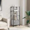 VidaXL 839001, Szary, Dąb, Metal, Drewno, 30 kg, 410 mm, Podgląd zdjęcia produktu 3