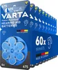 VARTA Hörgerätebatterien Typ 675 blau, Batterien 60 Stück Produktbild-Vorschau 1