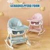 Chaise haute pour enfant réglable Chaise haute pliable avec Voir les images du produit 3