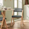 SoBuy Chaise pliante rembourrée Lot de 2 Chaises de cuisine Voir les images du produit 5