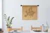 MuchoWow® Wandteppich Wandbehang Karte - Europa - Vintage - Produktbild-Vorschau 4