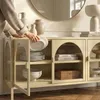 Vitrínová komoda „Klippestad“ s 3 dverami, oceľ, 118 x 35 x Náhľad obrázku produktu 8