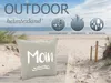 heimtexland ® Outdoorkissen 45x45 Dekokissen Outdoor Garten Produktbild-Vorschau 2
