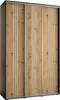 MEBLE KRYSPOL Davos 6 Schrank, zwei Türen - 235,2x130x45 cm Produktbild-Vorschau 1