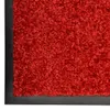 vidaXL Tapis de sol lavable rouge 60x90 cm Voir les images du produit 2