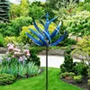 360° drehbare Metall-Gartenwindmühle, rotierende Produktbild-Vorschau 2