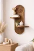 Skye Decor, Wandregal aus 100% MDF, Eiche, 26 x 35 x 13 cm Produktbild-Vorschau 2