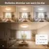 Lámpara de techo LED con luz nocturna de 1800K, 24W. Vista previa de la imagen del producto 7