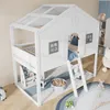 Flieks Lit superposé 90x200cm avec porte & fenêtre, lit Voir les images du produit 3