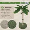 Kratzbaum Palme 85 cm Höhe mit Frottee & Sisal Kratzsäule Produktbild-Vorschau 2