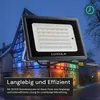 LUXULA Projecteur RGB LED LX400184, 100W, IP65, noir, avec Voir les images du produit 5