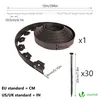 VOUNOT® Flexible Rasenkante Beeteinfassungen Kunststoff, Produktbild-Vorschau 7