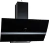 A black and silver kitchen range hood is shown against a white background. Produktbild-Vorschau