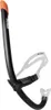 A black and orange Arena swim snorkel on a white background. Voir les images du produit