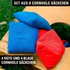 Dr Sport - Original Cornhole Bean Bag Set (8er) - 4 Rot & 4 Produktbild-Vorschau 9