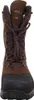 A close-up front view of a brown and black winter boot. Anteprima dell’immagine prodotto