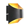 ZMH Wandleuchte Innen Wandlampe Schwarz Gold Up Down Flur Produktbild-Vorschau 10
