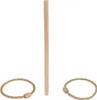 Gioco del lancio degli anelli, completo di 1 palo in legno Anteprima dell’immagine prodotto 5