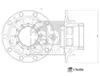 FEBI BILSTEIN 176494 Radnabe Hinten für VOLVO FM 12 Ø335mm Produktbild-Vorschau 1