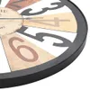 vidaXL Orologio da parete in metallo 60 cm Multicolore Anteprima dell’immagine prodotto 4