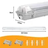 Vigevee 4er-Set T8 LED-Feuchtraumleuchten IP65, 24 W 150 Produktbild-Vorschau 2