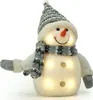 Schneemann LED Figur 20 cm Deko mit Beleuchtung Produktbild-Vorschau 1