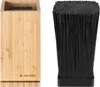 Navaris Drehbarer Magnet Messerblock aus Bambus - Messer Produktbild-Vorschau 7