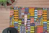 MuchoWow® Mauspad Mousepad Haus - Regenbogen - Muster 60x30 Produktbild-Vorschau 2