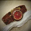Holzwerk THALE kleine Damen Holz & Edelstahl Armband Uhr in Produktbild-Vorschau 3
