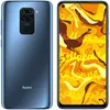 Front and back view of a smartphone with a colorful abstract wallpaper on the screen. Produktbild-Vorschau