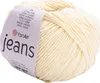 A ball of light yellow yarn with a label. Náhled obrázku produktu