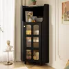 Mobiletto da bagno Merax Mobiletto ad angolo con Anteprima dell’immagine prodotto 1