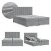 Boxspringbett 140x200 mit 2 Bettkästen Kontinentales Bett Produktbild-Vorschau 1