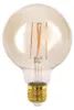 A close-up studio shot of a single LED light bulb with a gold base. Náhľad obrázku produktu