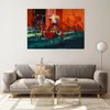 Bilder auf glas - Fahrrad Blumen - 100x70cm - Glasbilder - Produktbild-Vorschau 7