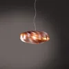 Nowoczesna 1 lampa wisząca płaska w kolorze miedzianym Podgląd zdjęcia produktu 1