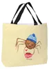 Mr. & Mrs. Panda Tote Bag Spinne Agathe Kaffee - Gelb Produktbild-Vorschau 2