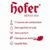 Bougies Pilier Rouges HOFER – Lot de 20 – 4x7 cm – Longue Voir les images du produit 6