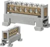 Two terminal blocks are shown against a white background. The larger one is in the foreground and the smaller one is in the background. Produktbild-Vorschau