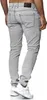 Tazzio Herren Jeans Biker Slim Fit 16517 Grau 40/32 Produktbild-Vorschau 4
