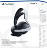 The image shows the retail packaging of a PlayStation PULSE Elite Wireless-Headset. Voir les images du produit