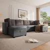 Merax Modulares U-Sofa mit Stauraum, 6-Sitzer Ecksofa Produktbild-Vorschau 15