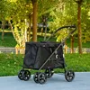 PawHut Hundewagen, faltbarer Hundebuggy, Hundetrolley mit Produktbild-Vorschau 10