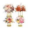 Four floral arrangements on gold stands against a white background. Náhled obrázku produktu