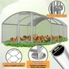 Pollaio Izrielar 3x6x2 m con tetto a cupola, recinto Anteprima dell’immagine prodotto 8