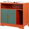 VEVOR Katzenschrank 792x430x710 mm, Katzenklo Schrank mit Produktbild-Vorschau 1